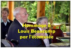 Hommage à Louis Beaucamp par l'écomusée
