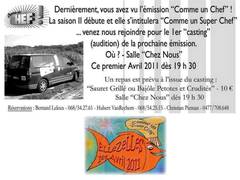 Premier avril 2011 - Comme un Super Chef