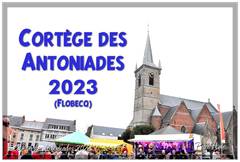 Cortège des Antoniades à Flobecq 2023