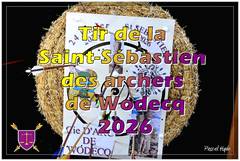 Tir de la Saint-Sébastien des archers de Wodecq - 2026