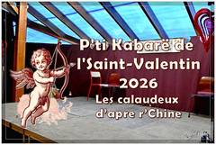 Au p'ti kabarë de l' Saint Valentin 2026 - Les Calaudeux d'apre r'Chine