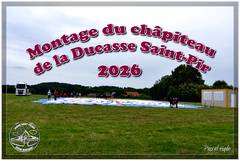 Montage du chapiteau de la Ducasse Saint-Pierre 2026