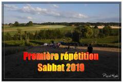 Première répétition Sabbat 2019