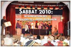 Sabbat 2010 : Intronisation des chevaliers de l'ordre du ramon