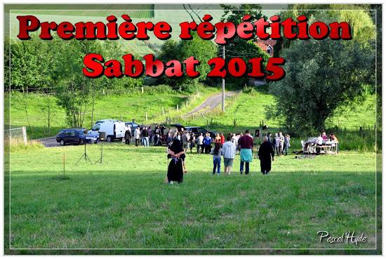 Sabbat 2015 : Première répétition