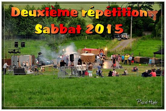 Sabbat 2015 : Seconde répétition